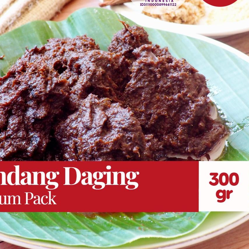 

☟ Rendang Daging Sapi Padang Jaya 300 gr ✵