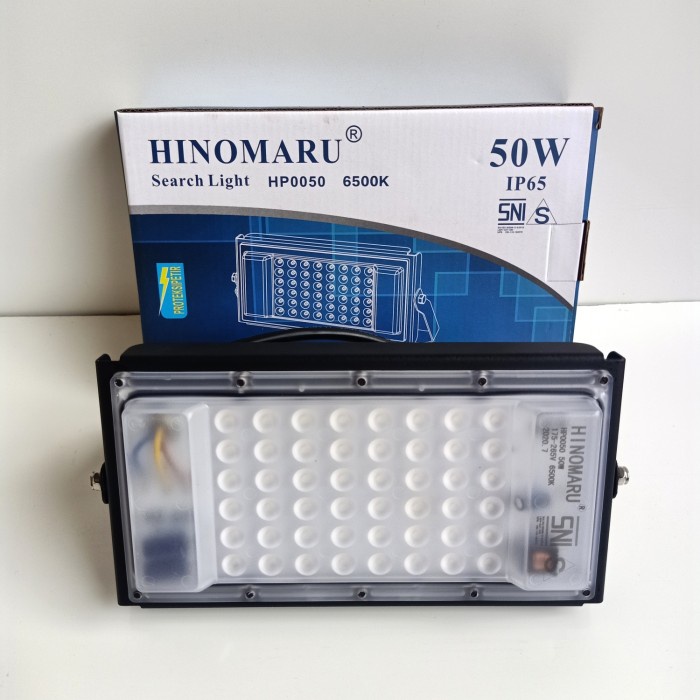LAMPU TEMBAK / SOROT / FLOOD LIGHT HINOMARU LED 50WATT