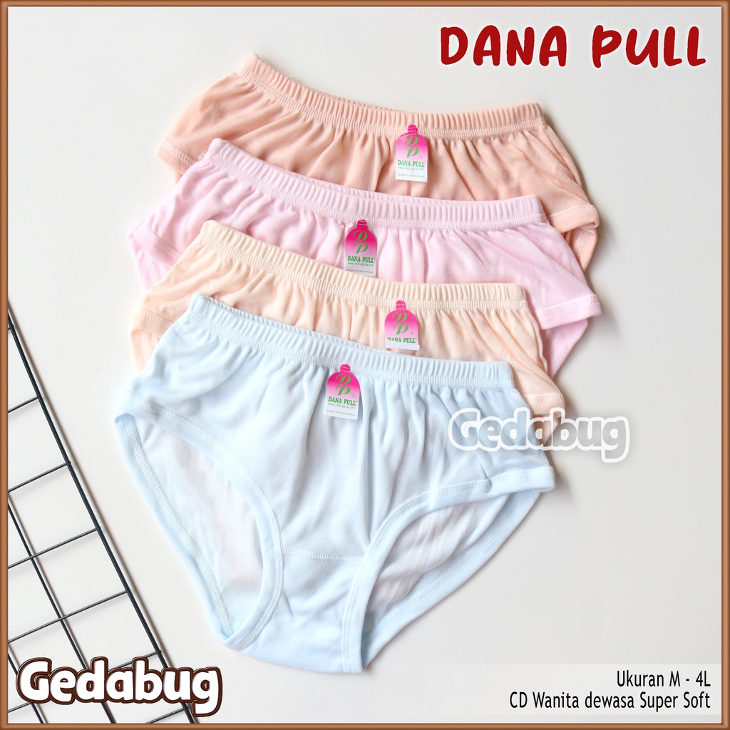 CD Wanita DANAPULL | Celana dalam wanita dewasa karet Kerut | Gedabug