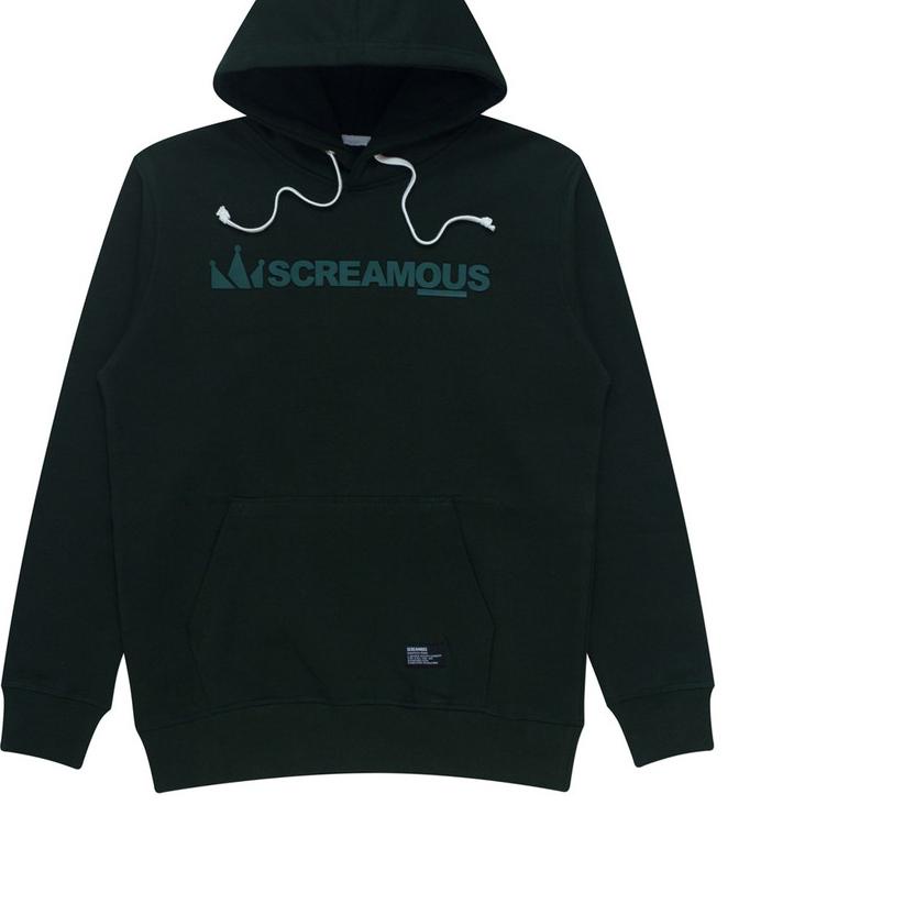 ✯ Screamous Sweater Pullover Hoodie LEGEND ON FOREST GREEN FOREST GREEN ❄