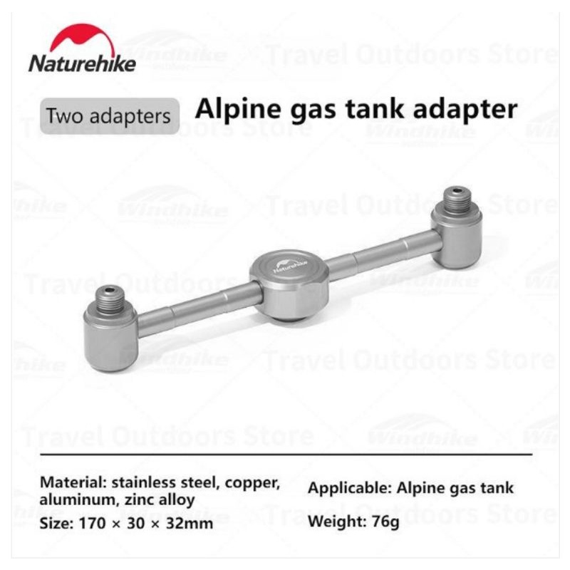 ADAPTOR GAS LAMPU NATUREHIKE CNH22CJ022 [B3]
