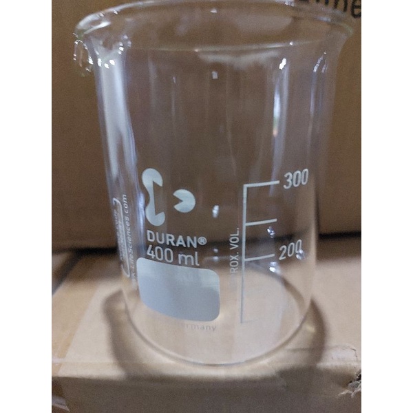 BEAKER GLASS 400 ML BEAKER 400 ML GELAS PIALA 400 ML BEKER 400 ML DURAN