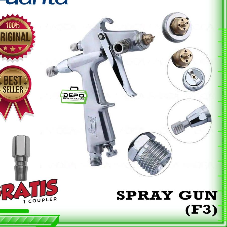 ➵ Alat Cat Semprot  AUARITA F3 Spray gun Mini F-3 READY STOK ➺