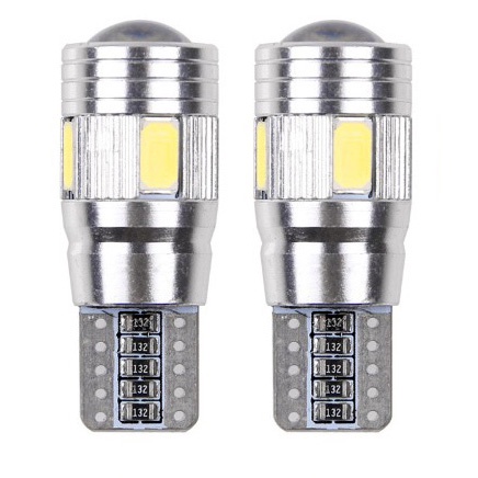 Lampu Depan Mobil LED Multifungsi T10 W5W 11 Cool White 2 PCS - Lampu Depan Mobil Headlight T10/W5W/168 5630 - Lampu Kabut Mobil Foglamp LED H3 T10 SMD 5630 - CANBUS lampu interior mobil