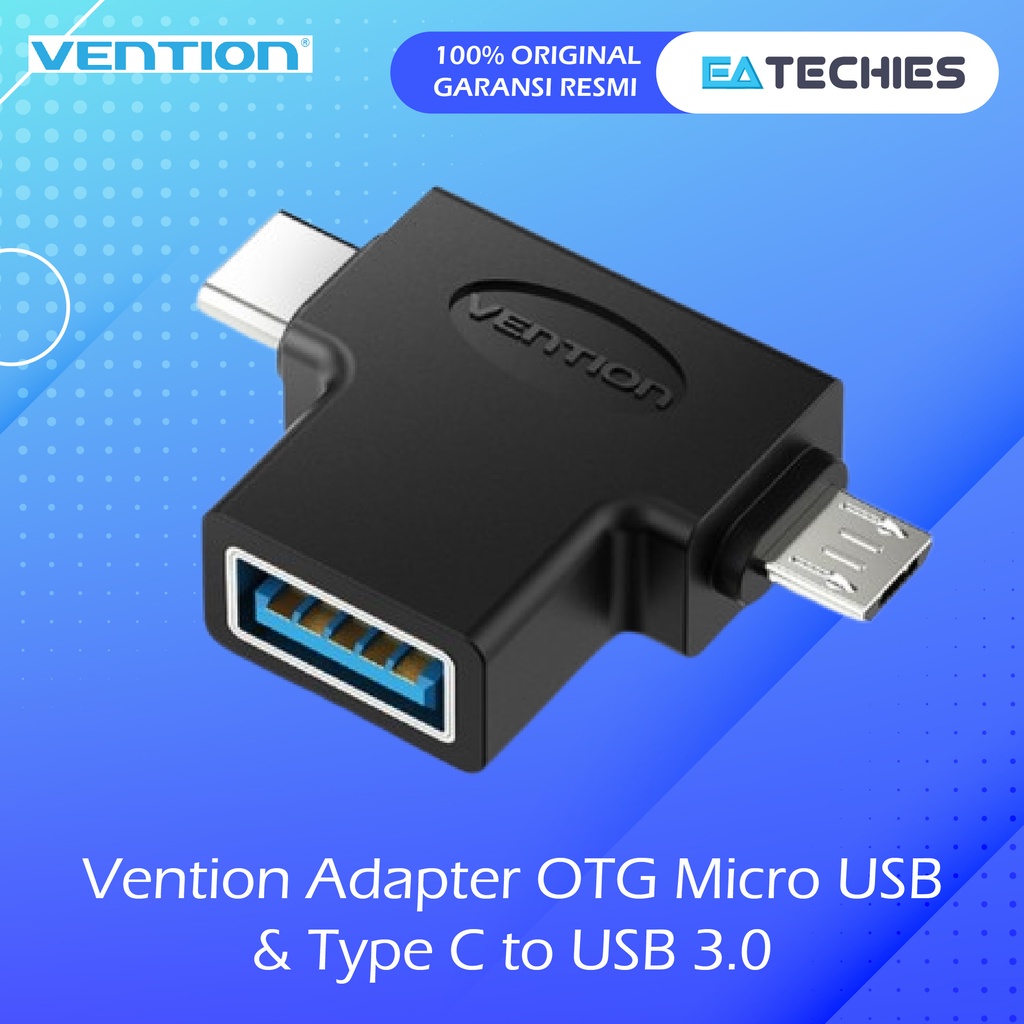 Vention CDI Adapter OTG Micro USB &amp; Type C to USB 3.0