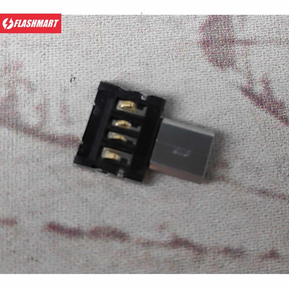 Flashmart Adapter Konverter USB ke Micro USB OTG - PNLF010