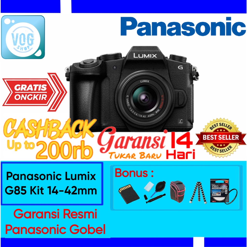 Panasonic Lumix G85 Kit 14-42mm Mirrorless Camera - Lumix DMC-G85