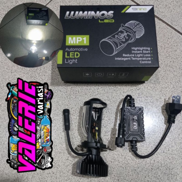 LAMPU LUMINOS H4 MP1 LAMPU LED MOBIL MOTOR 30W UNIVERSAL