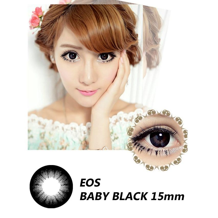REKOMENDASI Softlens EOS Baby Black