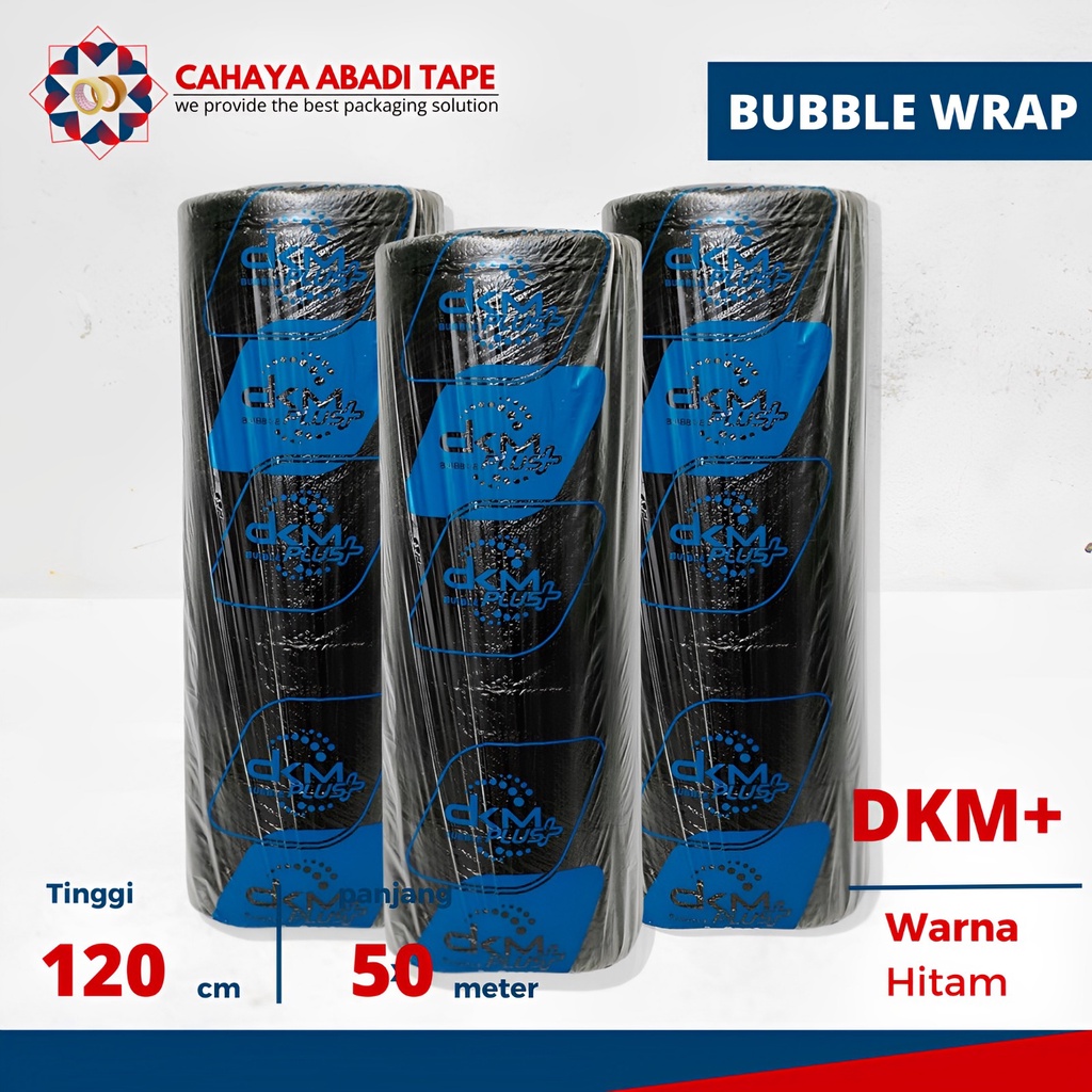 

Promo Bubble wrap hitam uk 1.25 x 50 M