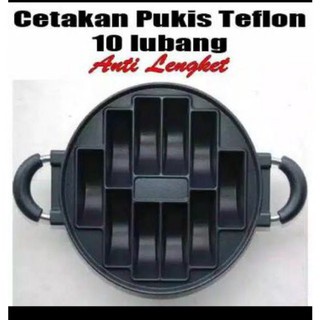 Cetakan Pukis 10 Lubang Teflon