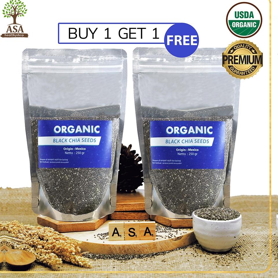 

➩ Organic Chia Seed Mexico 250gr Buy 1 Get 1 ➲