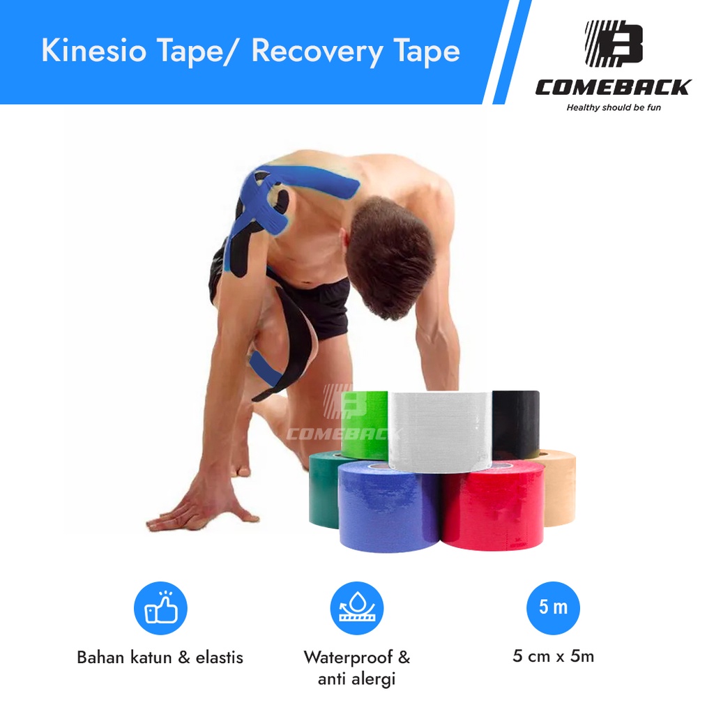 Comeback Kinesio Tape/Recovery Tape