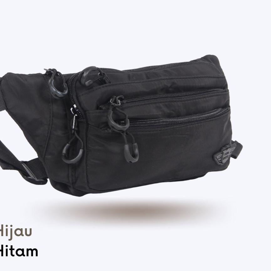 ○ Tas Pinggang Pria - Tas Bahu Selempang POLO HUMMER ☟