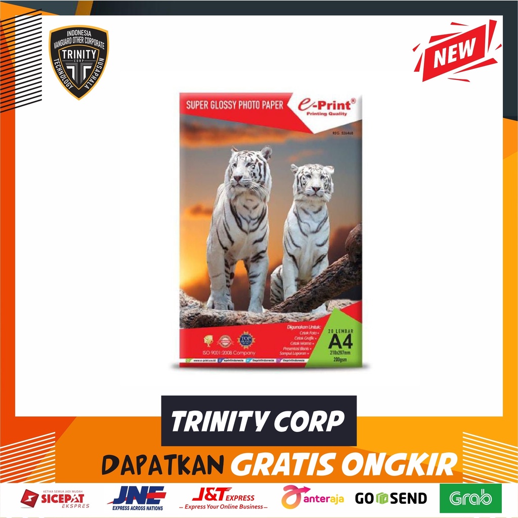 

EPRINT SUPER GLOSSY PHOTO PAPER 200 GSM