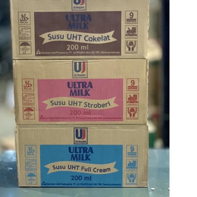

◘ Susu ULTRA MILK 200ml all varian ✯