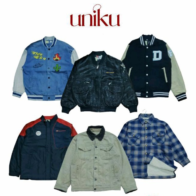 Jaket vintage/casual/harington/varsity/outdoor gorpcore