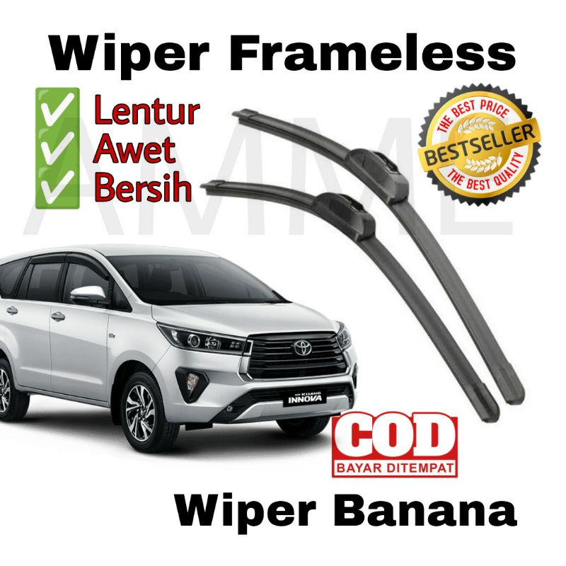 Wiper Toyota Innova Reborn Frameless