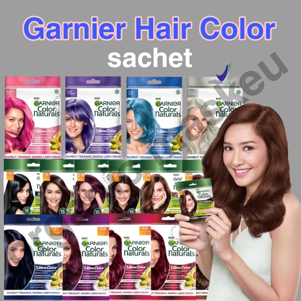 (BPOM) GARNIER HAIR COLOR|PEWARNA RAMBUT|CAT RAMBUT