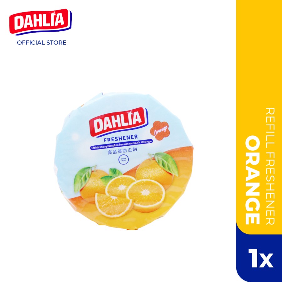 DAHLIA Kamper / Freshener 80gr - Orange