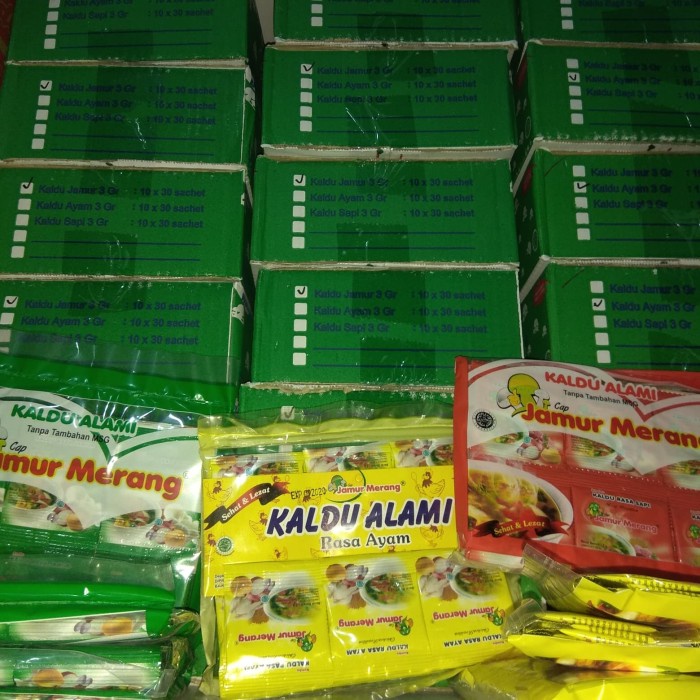 

Kaldu Alami Jamur Merang 3 Varian (Dus)