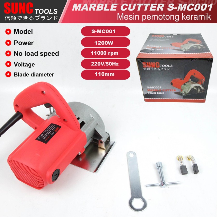 Mesin Potong keramik Granit Duduk 4 inchi Sunc Tools S-MC001