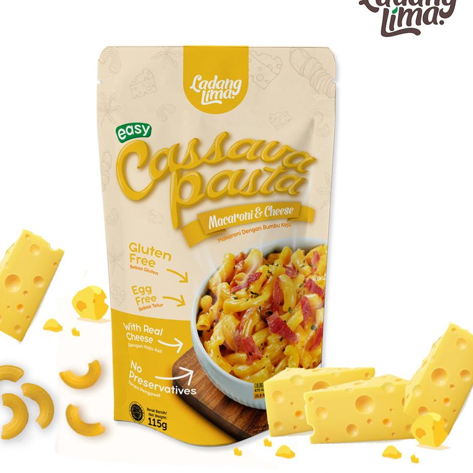 

Ready Stok Ladang Lima Cassava Pasta Mac and Cheese 115gr