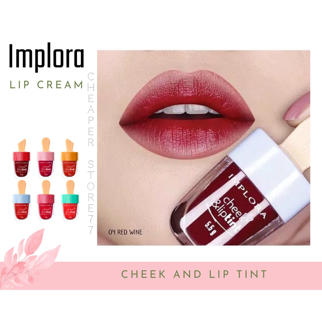 IMPLORA - CHEEK &amp; LIPTINT 5.5 GR