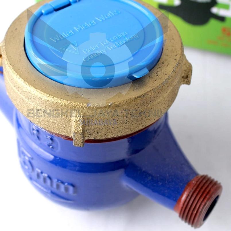 ➷ IMD Meteran Air Besi 1/2" SNI / Meteran Air 1/2 Inch Besi / Meteran Air PDAM IMD ✦