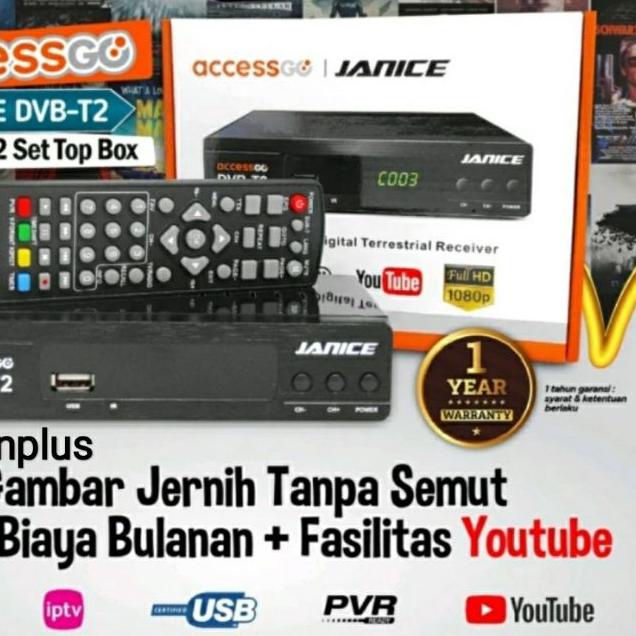 ◄ STB TV Digital Terestrial AccessGo Janice DVBT2 ◙