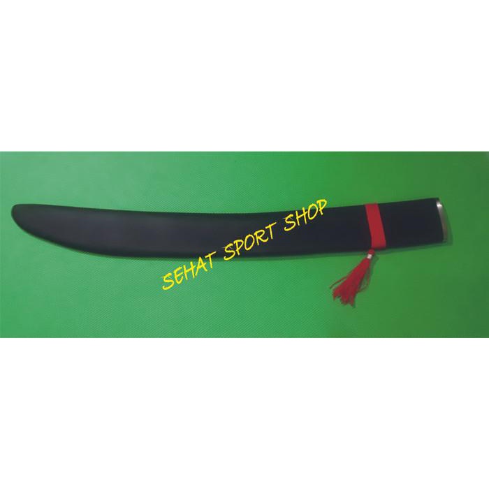 sarung hard cover golok wushu kayu