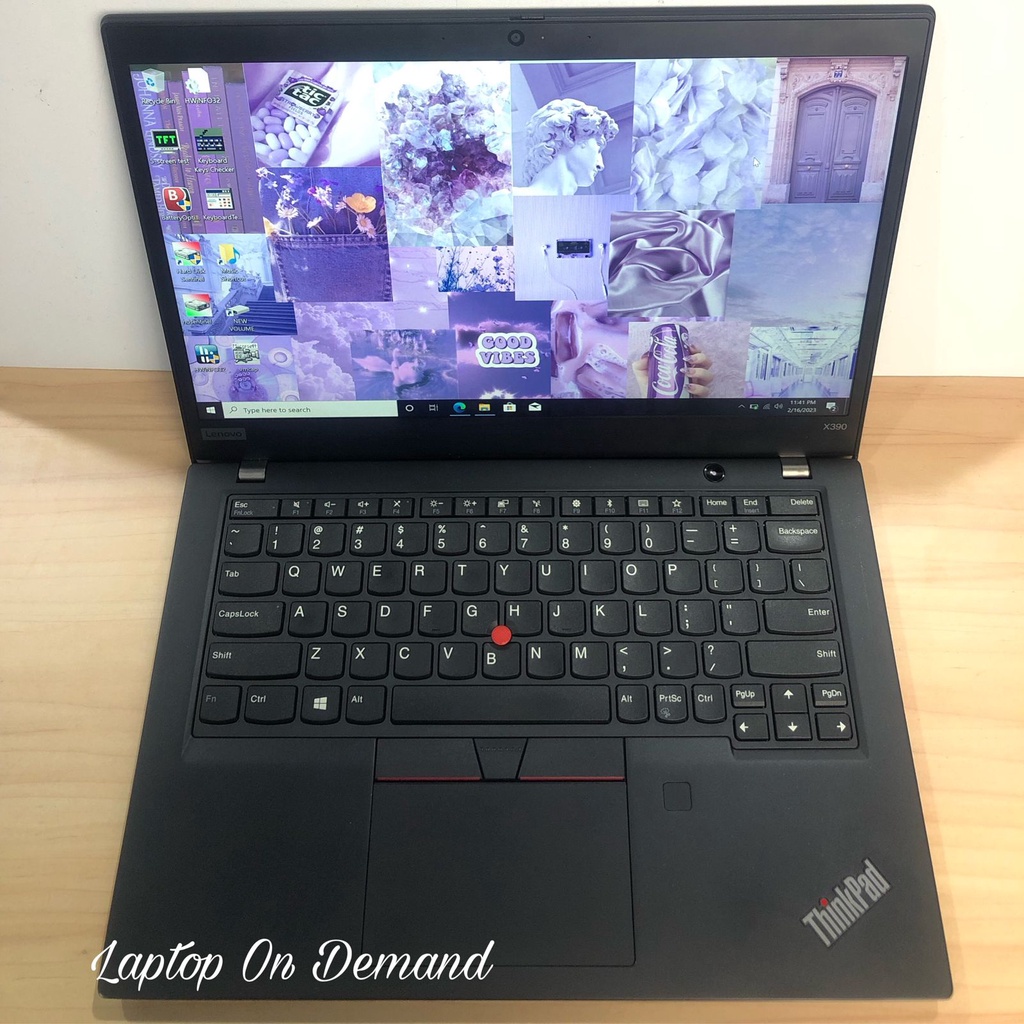 Laptop Lenovo Thinkpad X390 Core I5/I7 Gen 8 - Layar 14&quot; Inch Super Mulus