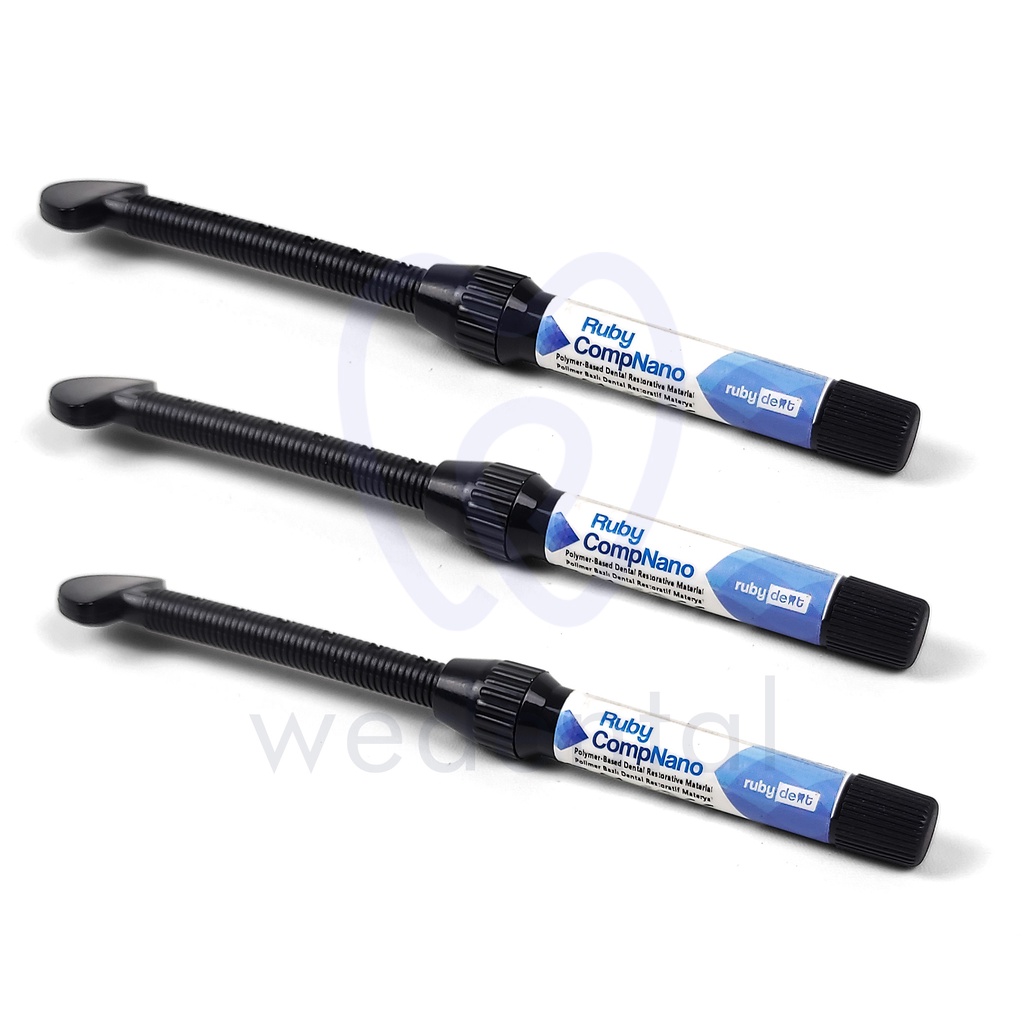 RUBY COMPOSITE Nano Dental Komposit Ruby Super Putih / Bahan Tambal Gigi / Veneer Extra White