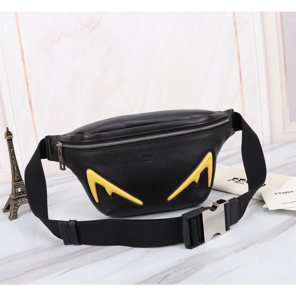 BUMBAG FENDI IMPORT WEIST FENDI BRANDED WAIST BAG PRIA