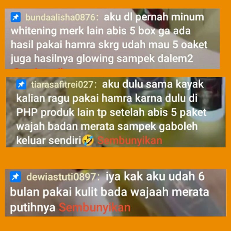 Glow Body Serum Hamra Beauty 100ml Pemutih kulit Badak