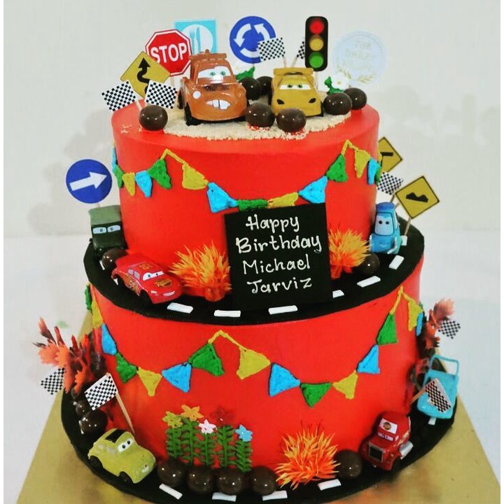 

Kue The Cars 2 Tingkat