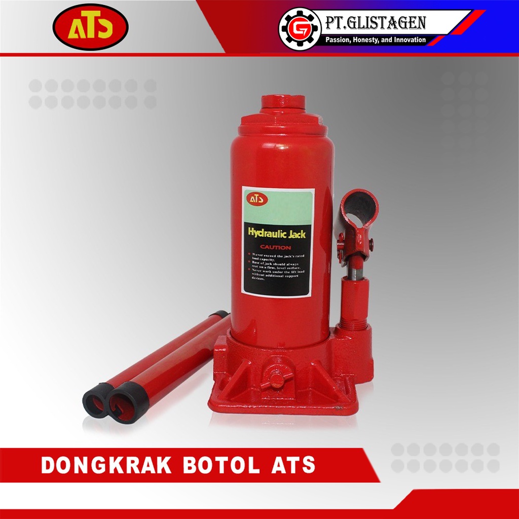 ATS Dongkrak Botol 50 Ton - Hydraulic Jack 50 Ton