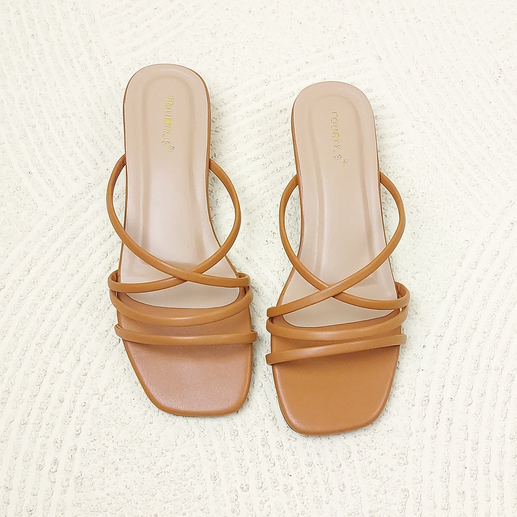 Sandal Heels Wanita Hak 3 cm TC-01