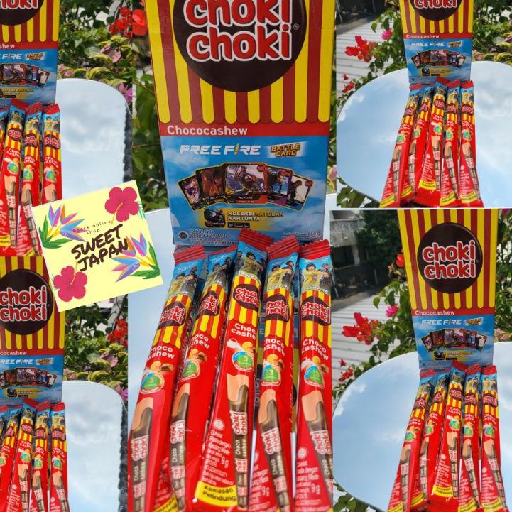 

Buy Now PROMO!!!!! MURAH !!!! CHOKI CHOKI CHOCOCASHEW ISI 20 BUNGKUSx10 gram