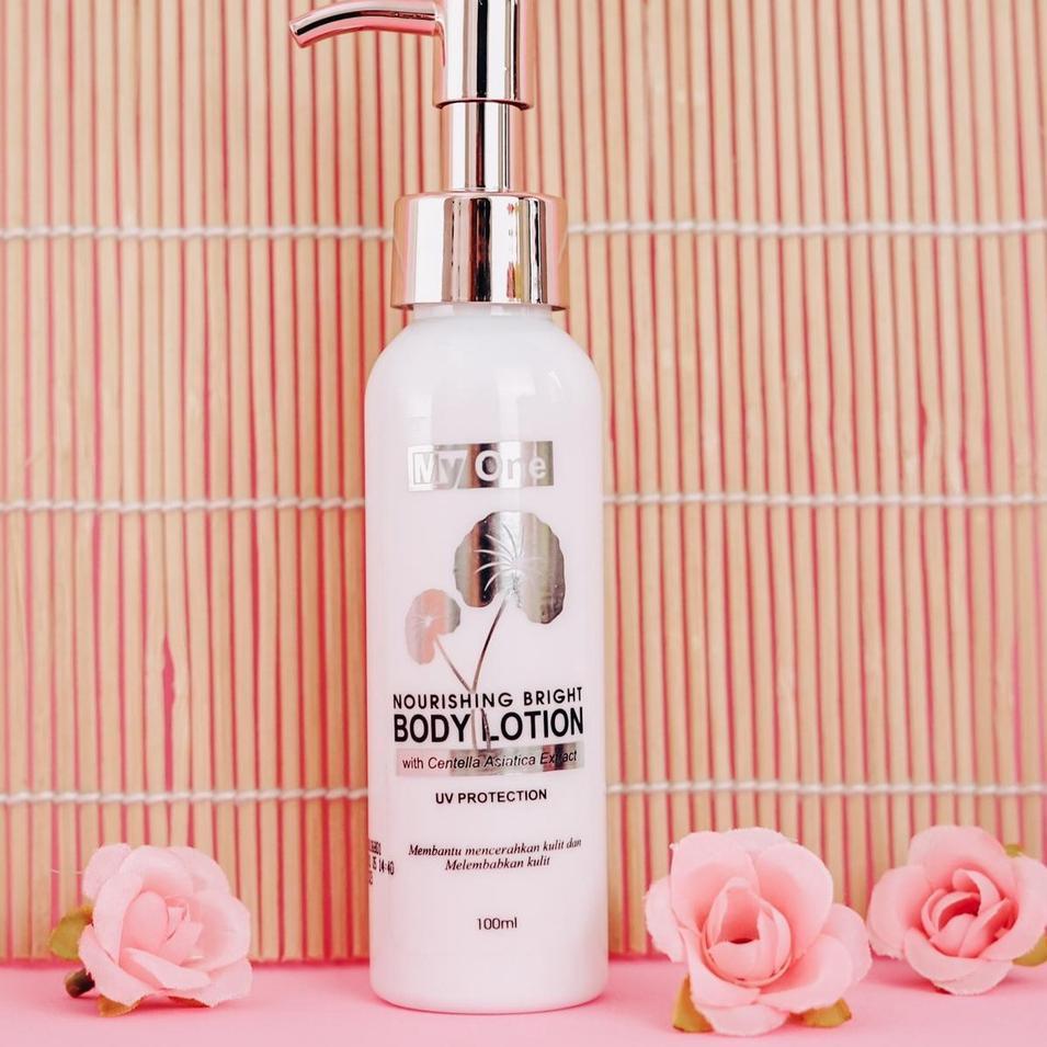 Real produk MyOne Nourishing Brighteting Skincare Body Lotion BPOM