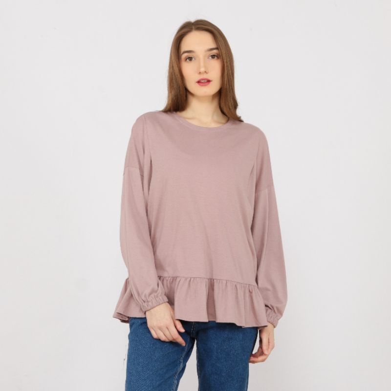 HUG MILLY - Kaos Menyusui Batwing Rempel