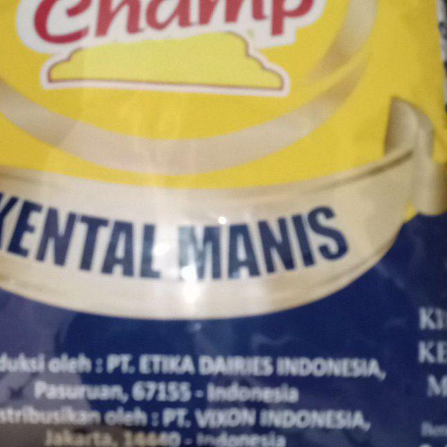 

♣ DAIRY CHAMP KENTAL MANIS BANTAL 2.5 KG ♟