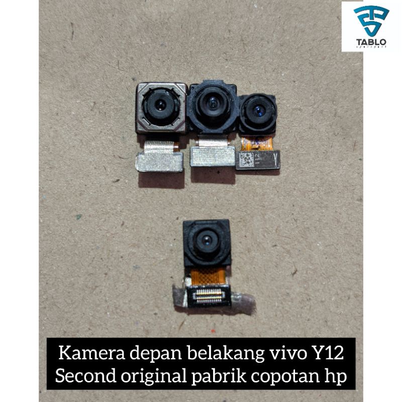 modul kamera depan belakang vivo Y12 / Y15 / Y17 second original pabrik copotan hp bergaransi ✅