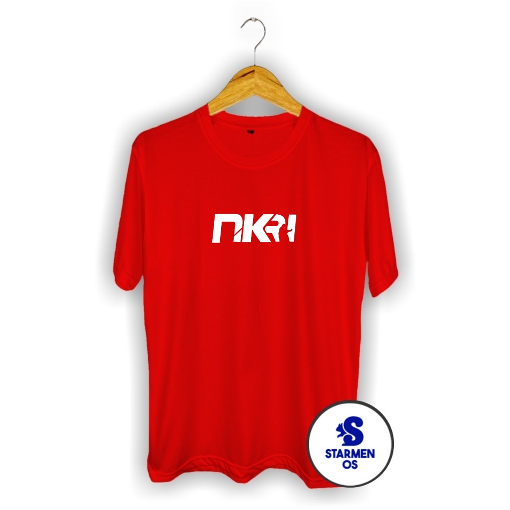 Kaos Distro Pria T-Shirt Motif Kata Kata NKRI