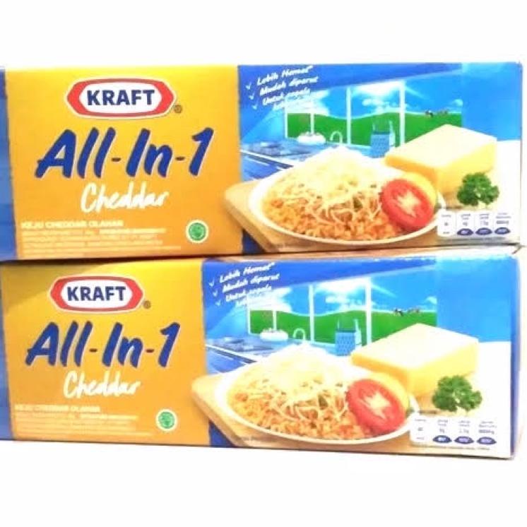 

☈ Keju kraft cheddar all in one 2kg ❊