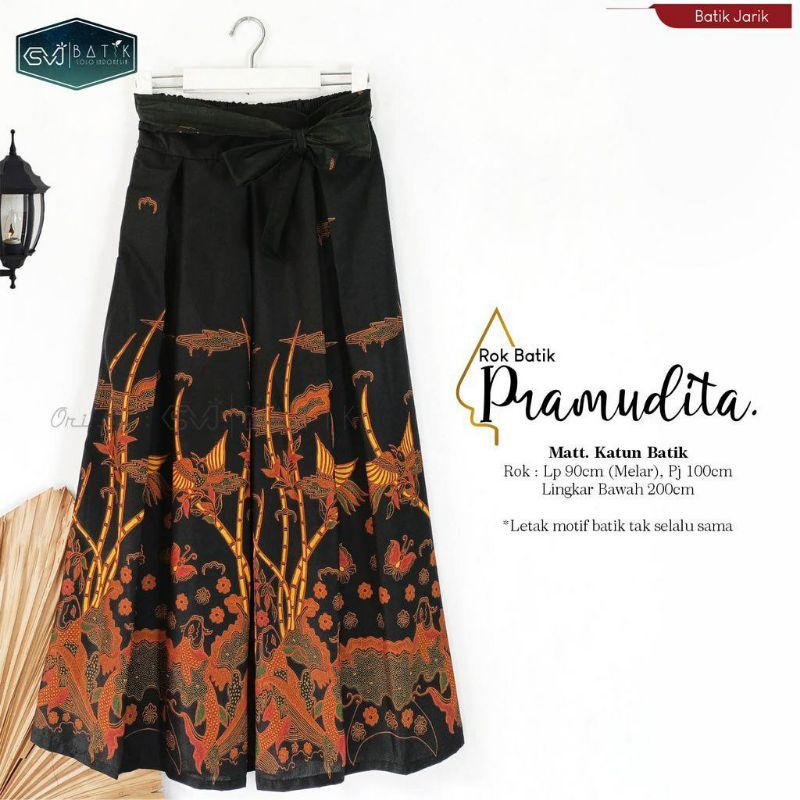 Rok Bawahan Wanita Modern Kekinian / Rok Batik Pramudita / Rok Panjang Bawah