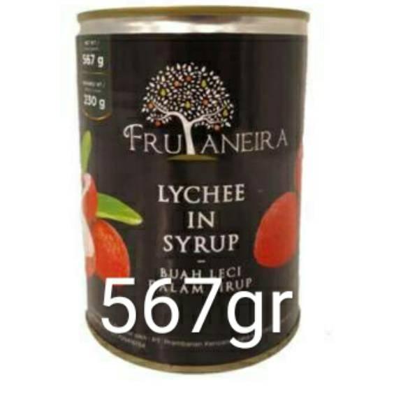 

Cuma satu hari frutaneira lychee in syrup 567gr