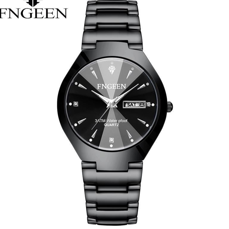 TERBAIK FNGEEN 5808 Jam Tangan Couple Anti Air Fashion Santai Original Jam Tangan Pria Jam Tangan Wa