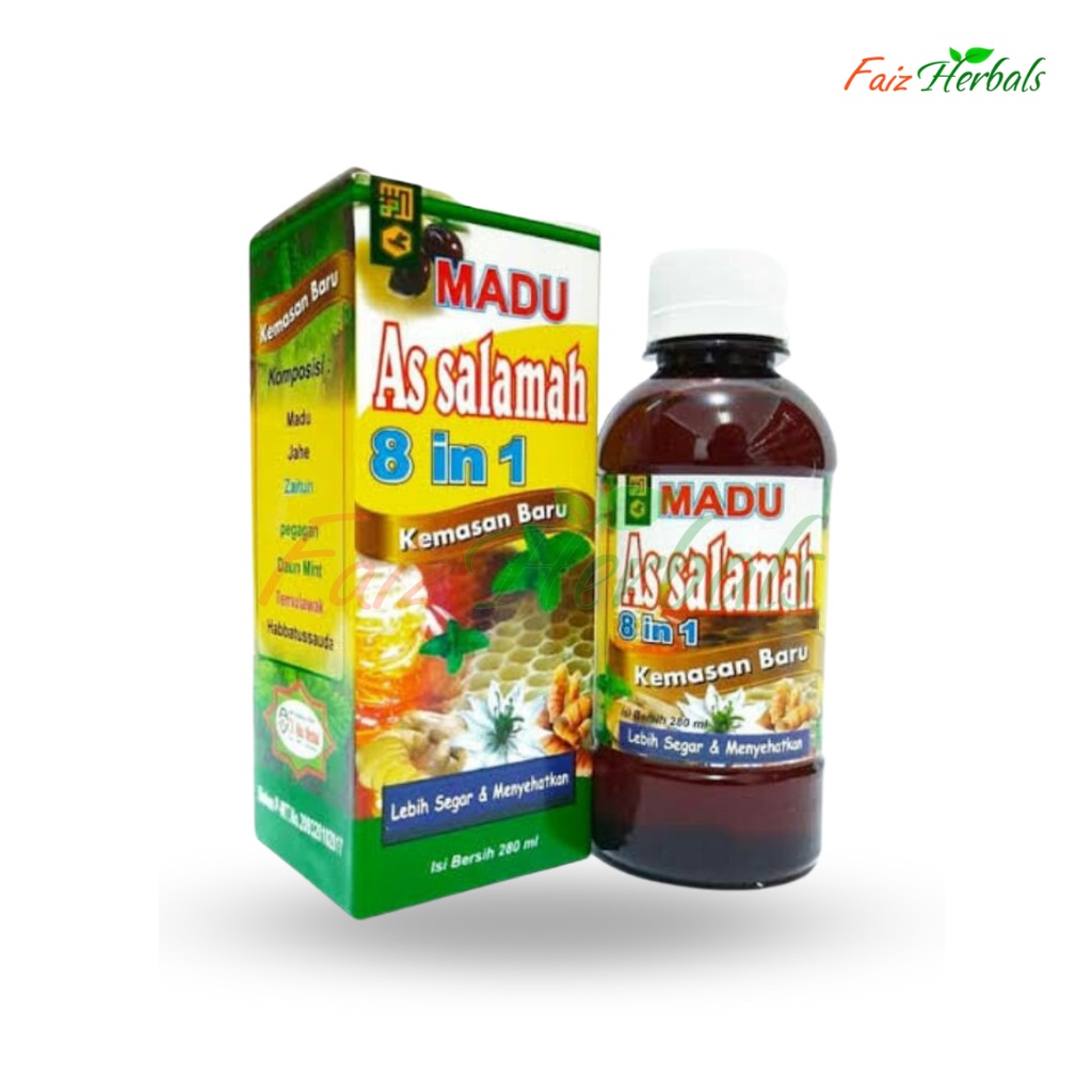 

Madu As Salamah 8 in 1 | Stamina / Batuk / Flu / Demam | 280gr Original