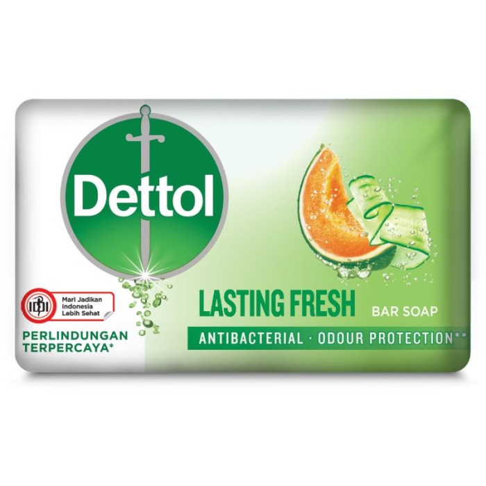 DETTOL Sabun Mandi Batang / Bar Soap 60 gram